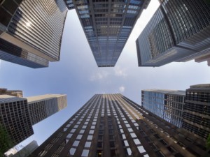 New York Hotel Sky background