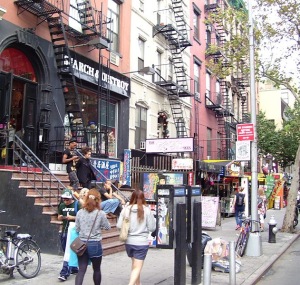 St Marks Place in East Village