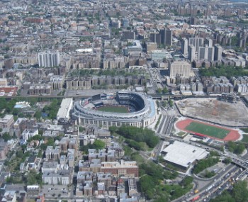 yankee stadium in Bronx